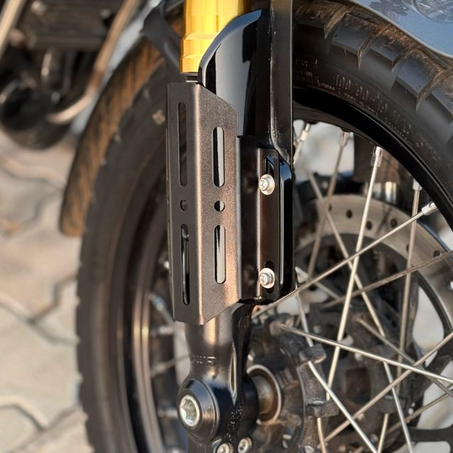 Bear 650 Front Fork Protectors – GearUp Mods Bangalore