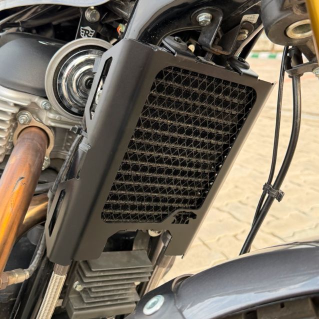 Bear 650 Radiator Grill – GearUp Mods Bangalore