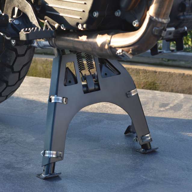 Centre stand Extension With Sump Guard