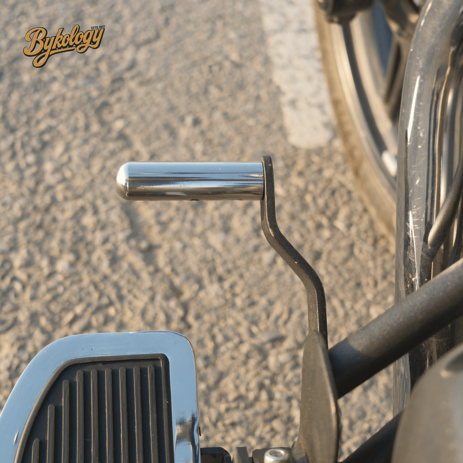 4 Inch Gear Extender Chrome SM650 – GearUp Mods Bangalore