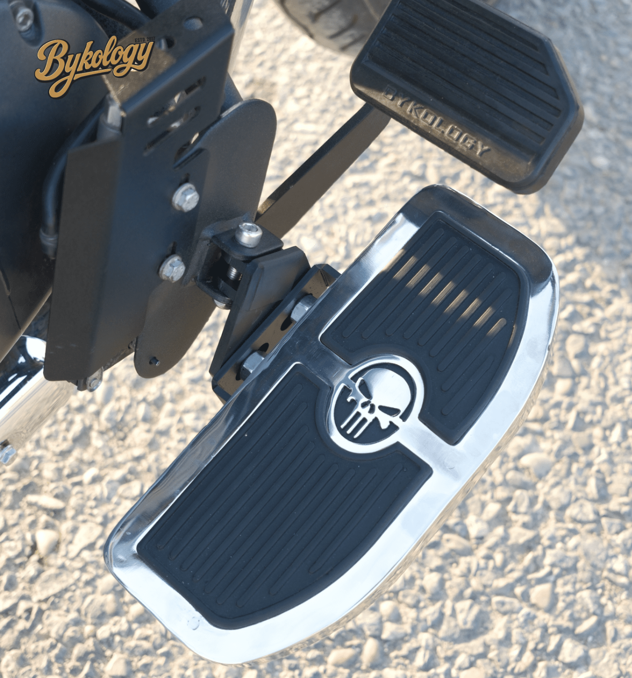 Rider & Pillion Footboards SM650 – GearUp Mods Bangalore