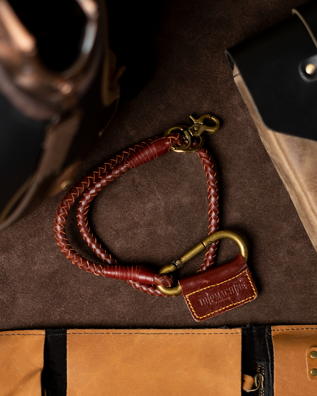 Trip Machine Braided Key Chain – Available at GearUp Mods Bangalore