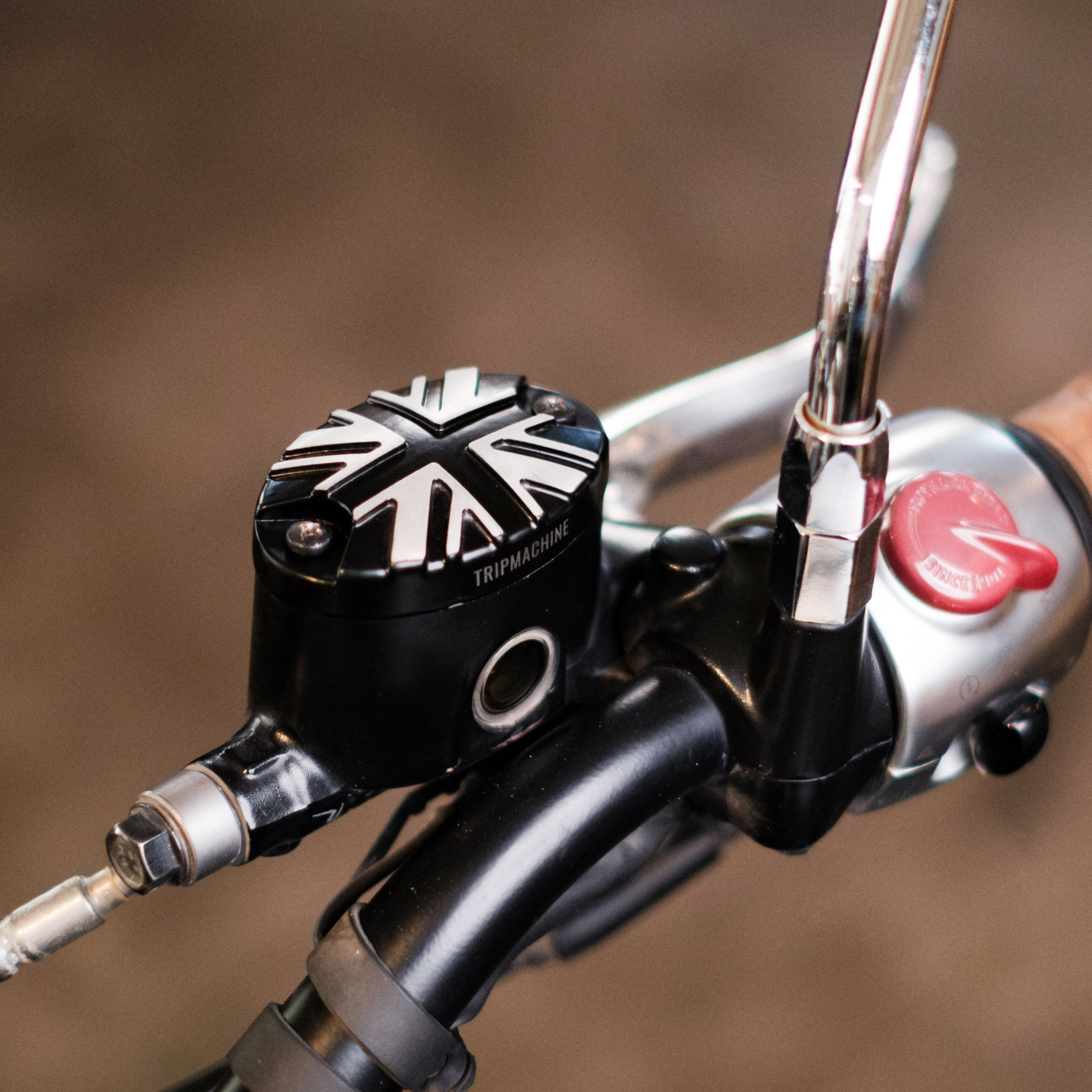 Trip Machine Brake Oil Reservoir Cap – Available at GearUp Mods Bangalore