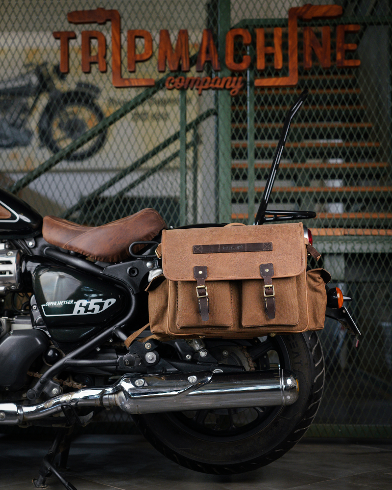 Trip Machine Expedition Saddlebag – Available at GearUp Mods Bangalore