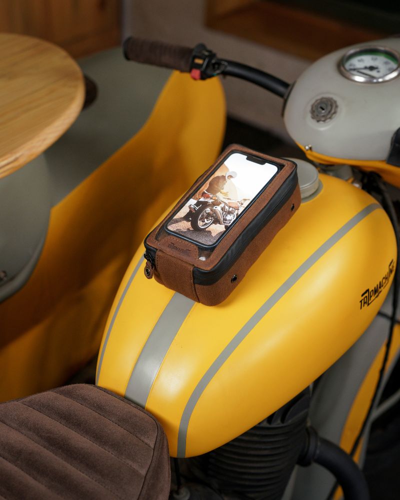 Trip Machine Navigator Phone Pouch – Available at GearUp Mods Bangalore