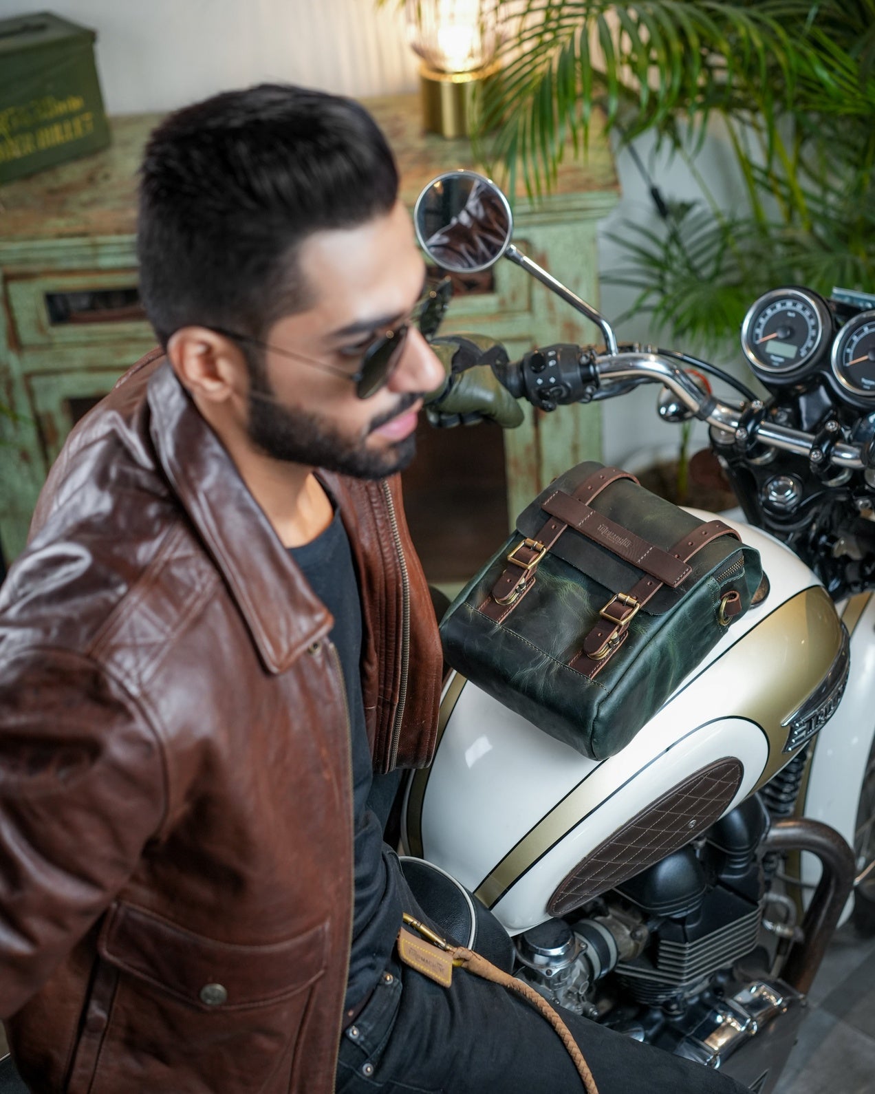 Trip Machine Tank & Tail Bag – Available at GearUp Mods Bangalore